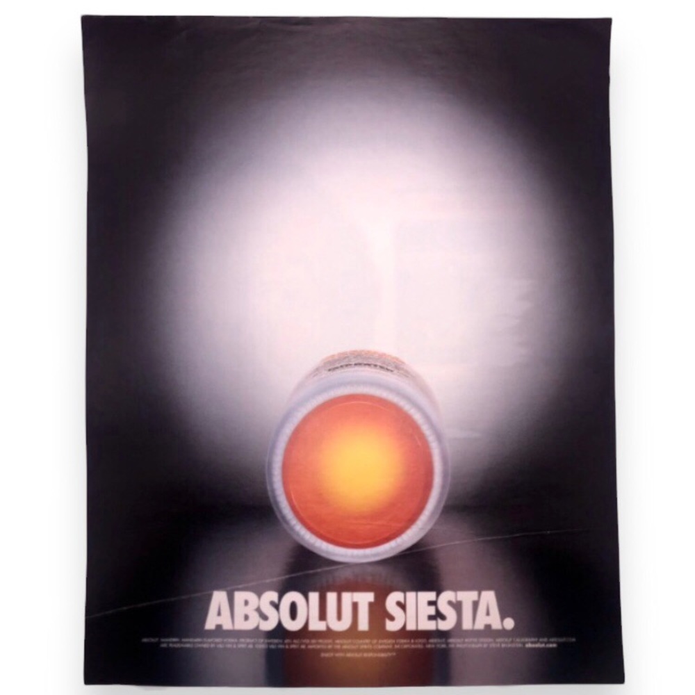 🔵[Absolut Vodka] ABSOLUT SIESTA Original 2003 Vintage Magazine Advertisement - Picture 2 of 12
